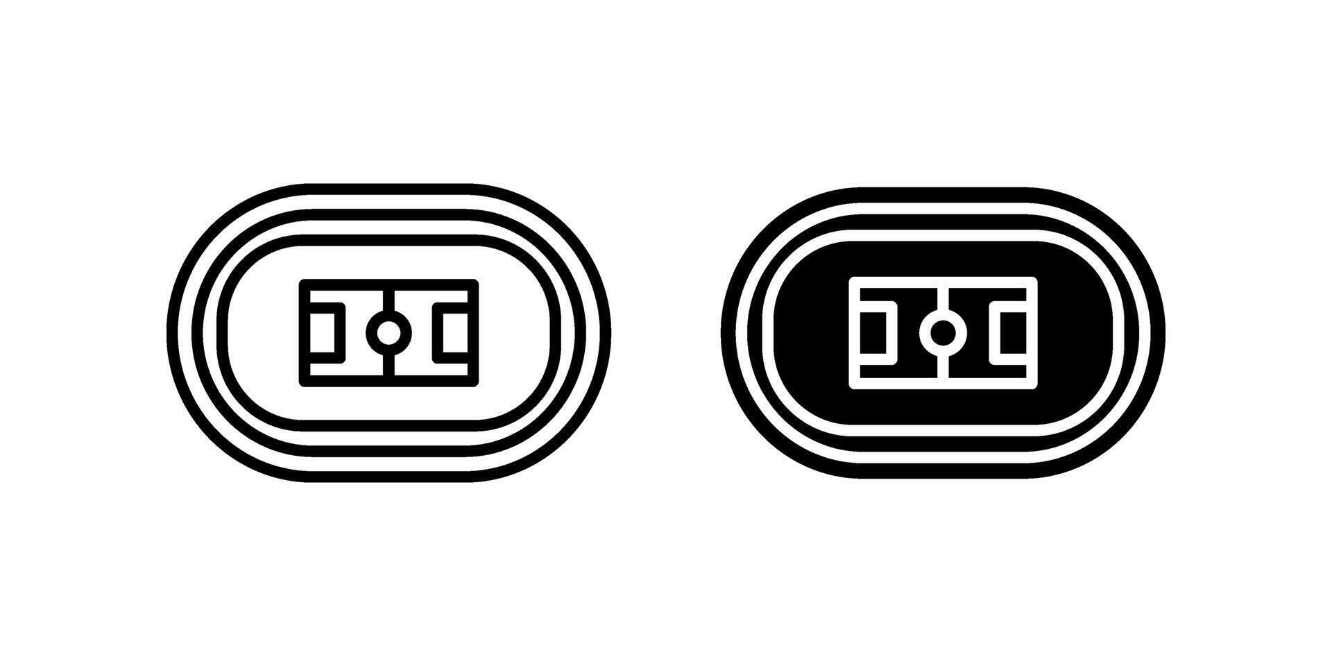 running Icon set .Symbol isolated white background. illustration. color editable. vector