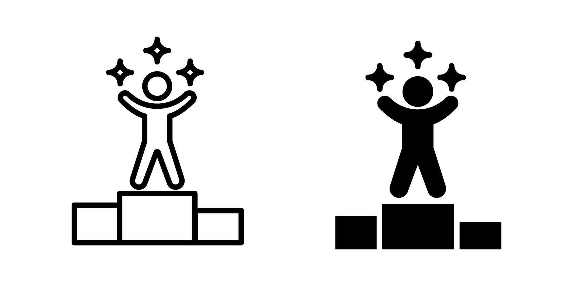 Success Icon set Symbol isolated white background. illustration. color editable. vector