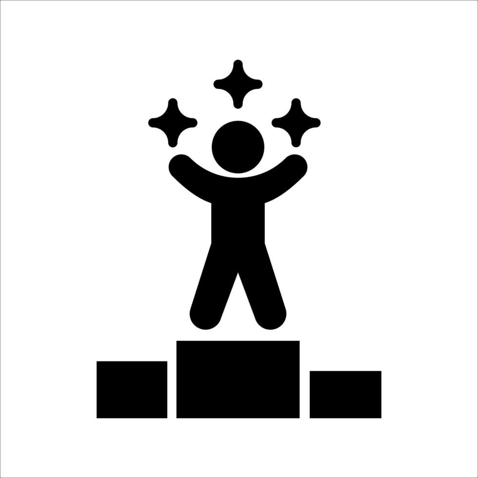 Success 4icon set. Successful management business development. Containing target, goal, plan, winner, achievement, trophy, badge medal, competition, graduation hat, mountain peak flag, growth graph vector