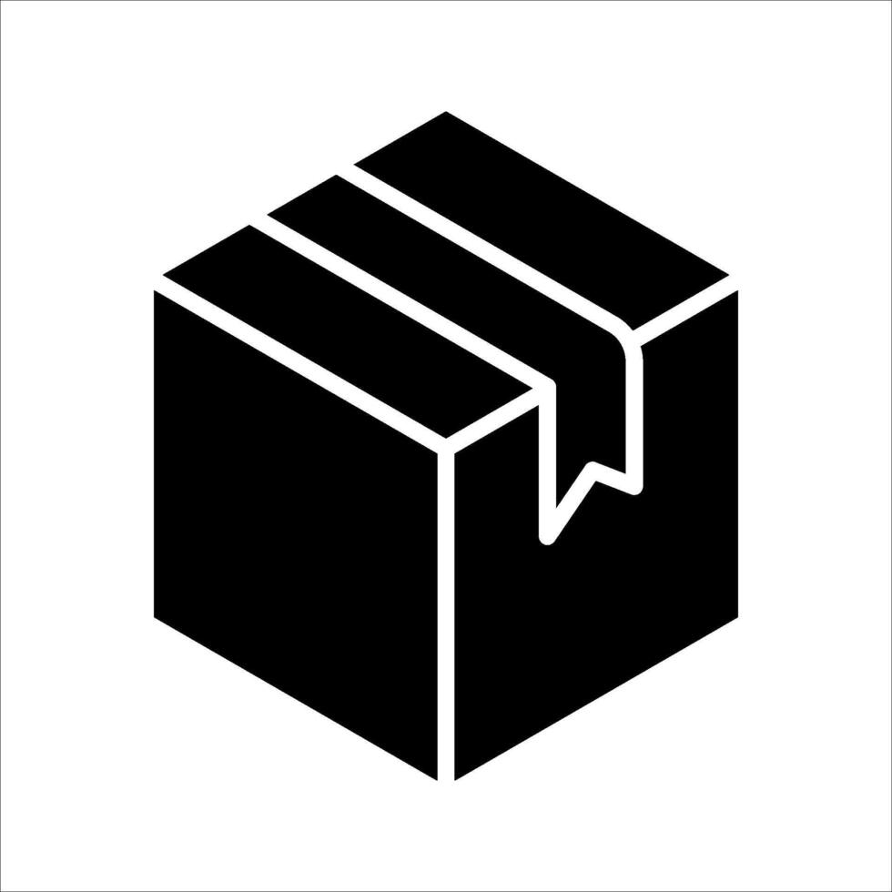 Box1 icon. Package, delivery boxes, cargo distribution, export, return parcel. Shipment of goods, open package, Open Box, recycled, Contains such priority shipping, express order tracking, crate icons vector