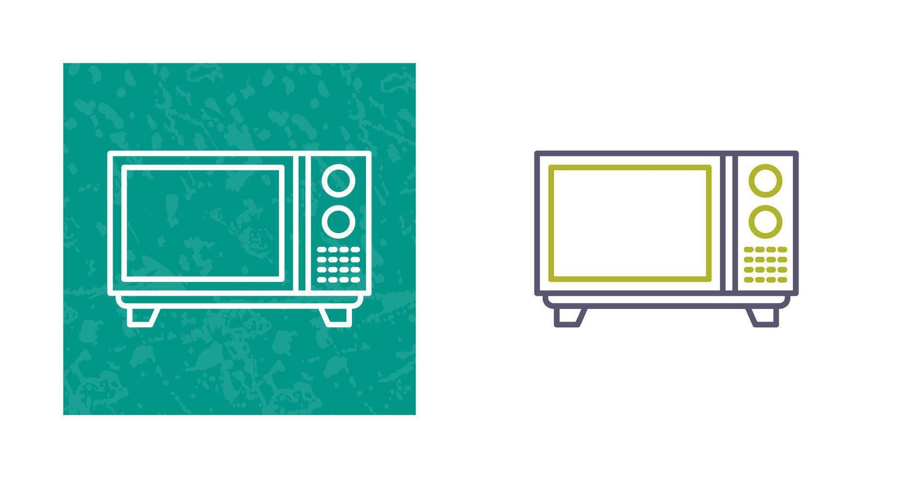 Microwave Vector Icon