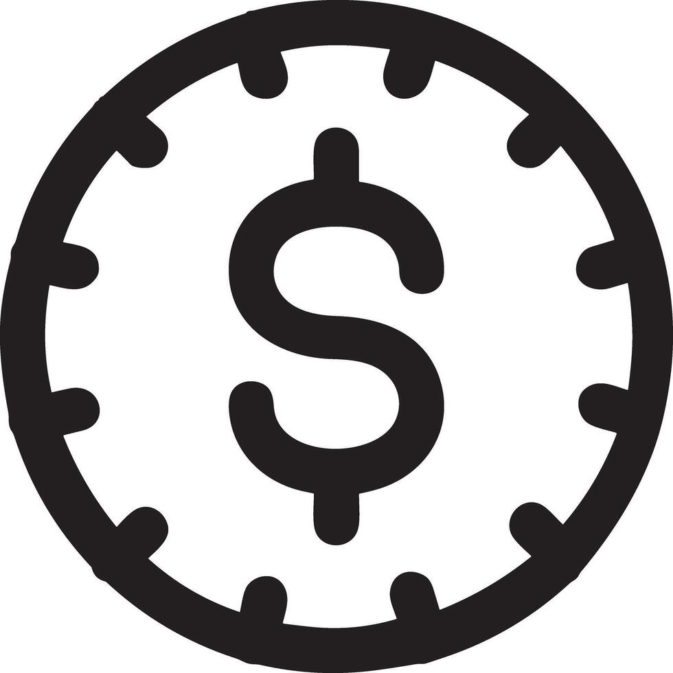 Money exchange payment icon symbol vector image. Illustration of the dollar currency coin graphic design image