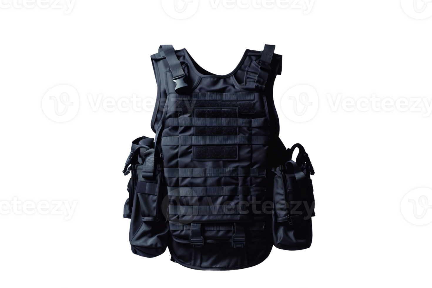 Bullet proof Vest On Transparent Background. png