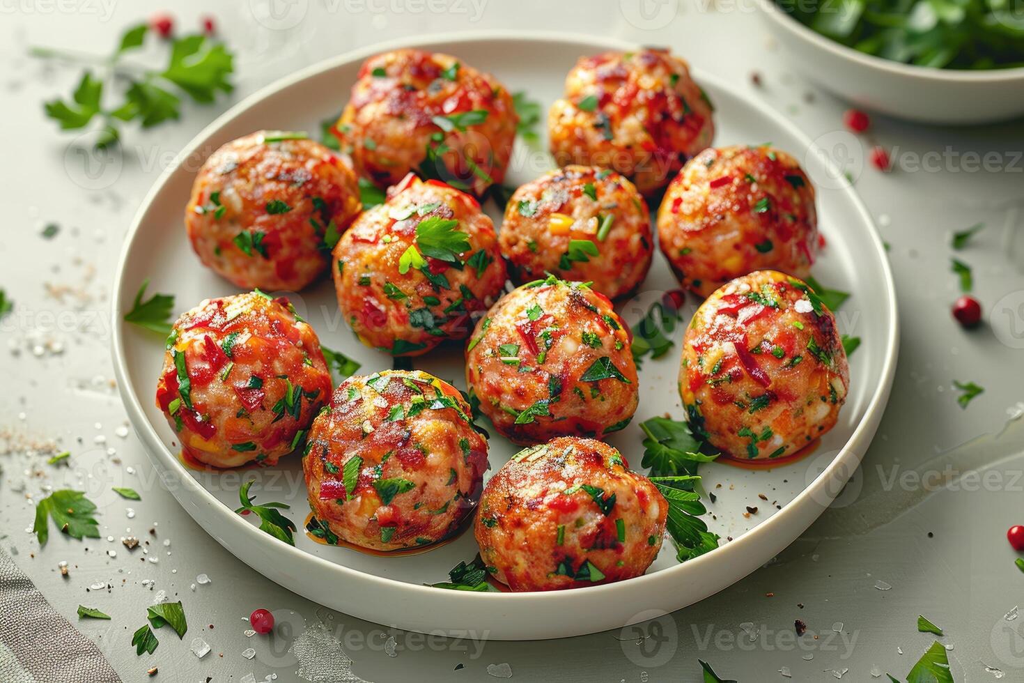 Falafels are deep fried balls traditionally found in Middle Eastern cuisine food professional advertising food photography photo