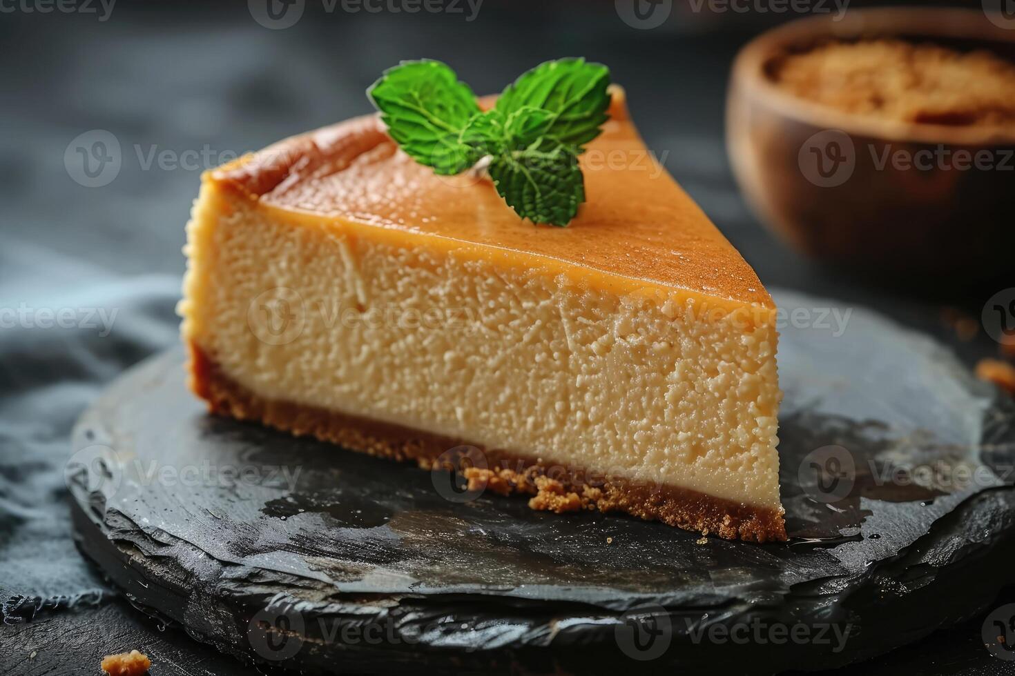 ultimate creamy cheesecake professional advertising food photography photo