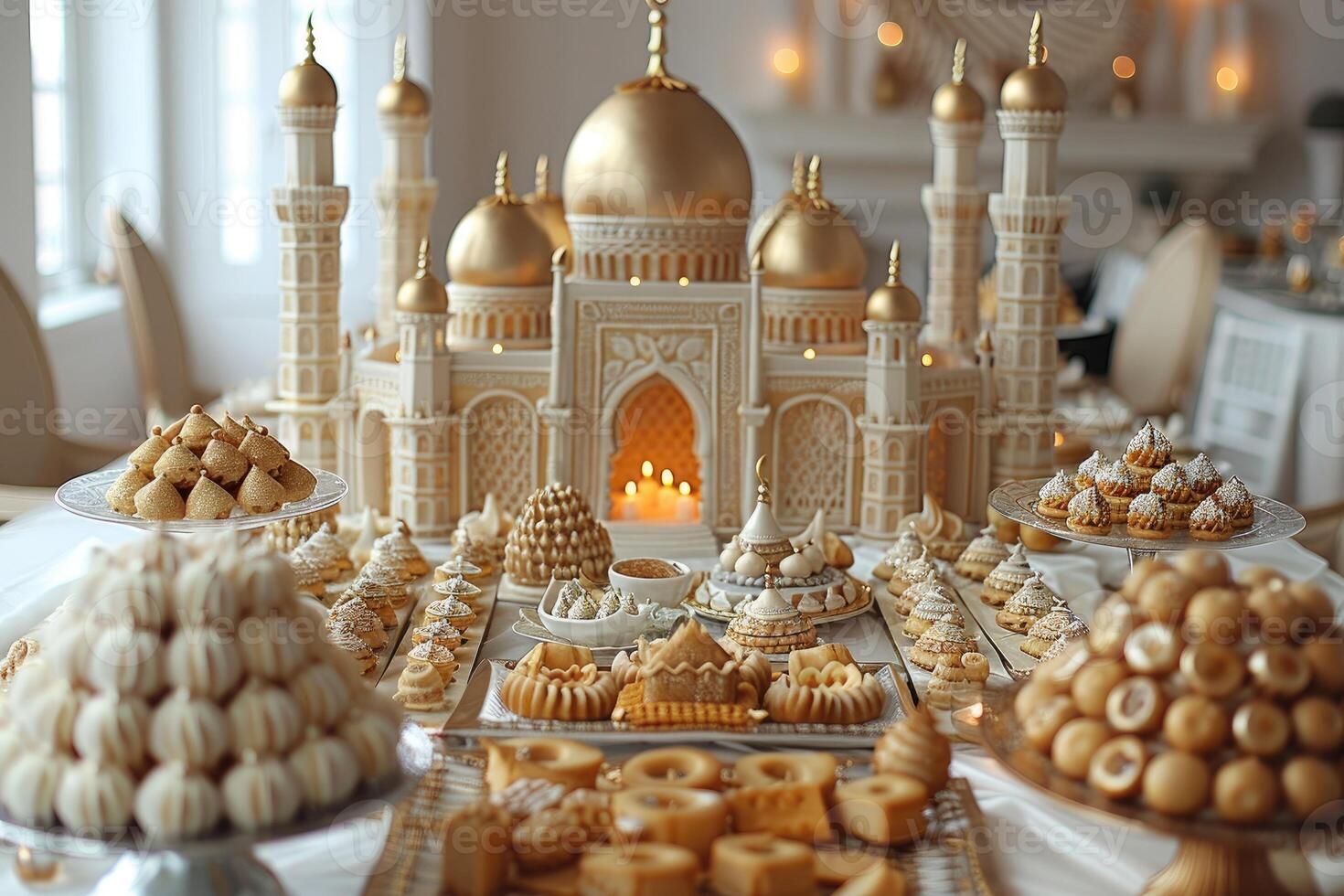 ramadan special cake professional advertising food photography photo