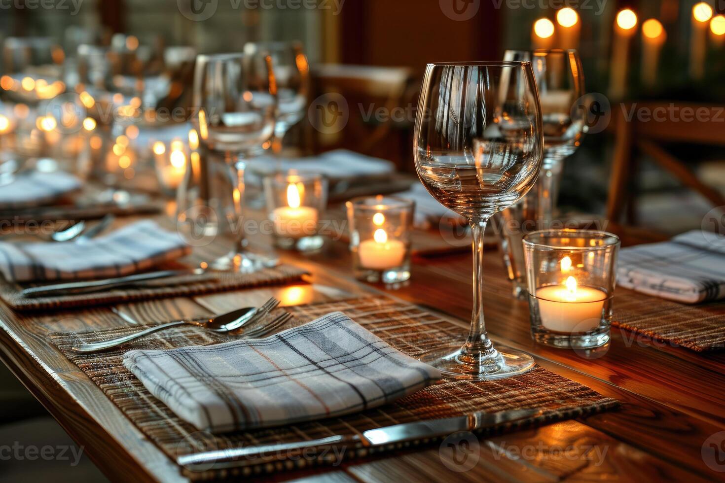 table set and cutlery with ramadan theme advertising food photography photo