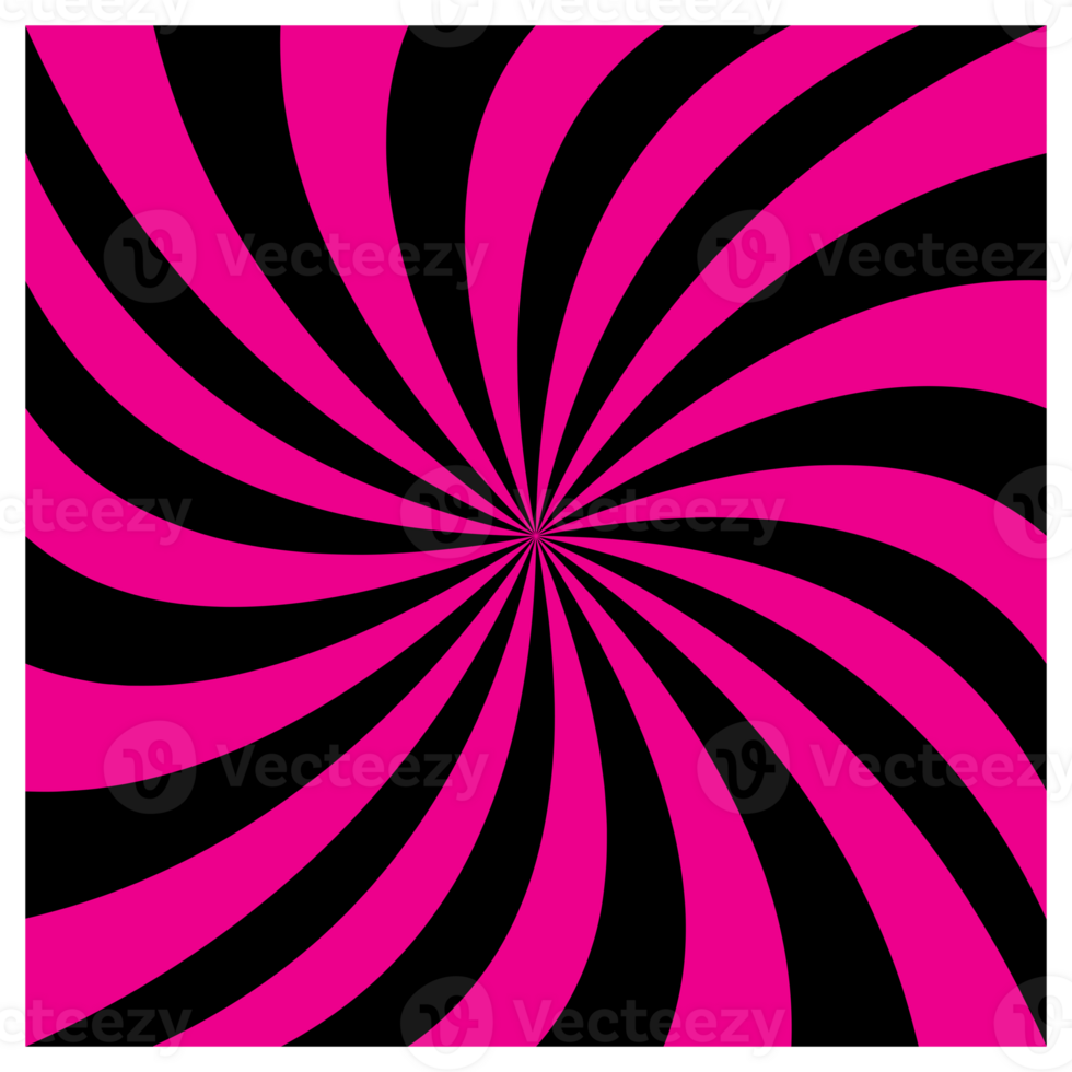 Retro 60s 70s Hot Pink And Black Swirl Groovy Vintage Pattern png