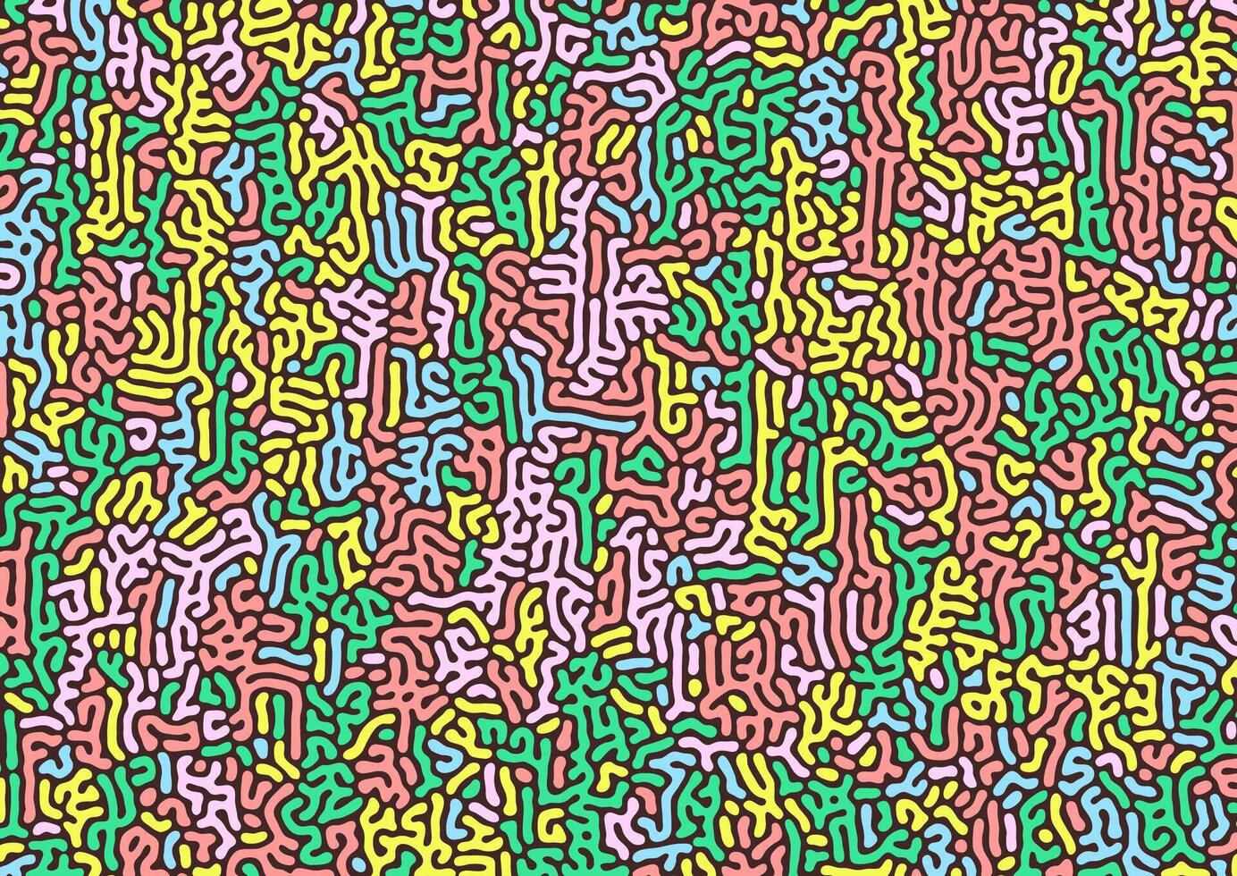 abstract pastel coloured organic turin design vector