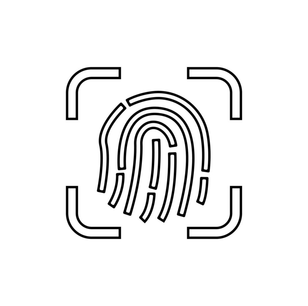 Identity icon set. illustration. Id card outline icon. linear style sign for mobile concept and web design. Simple Set of ID and Verification Related Line Icons. vector