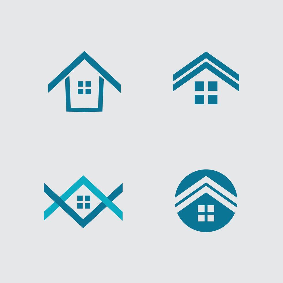 Home logo icon illustration design template.Home and house logo design , logo , architecture and building, design property , stay at home estate Business logo. vector