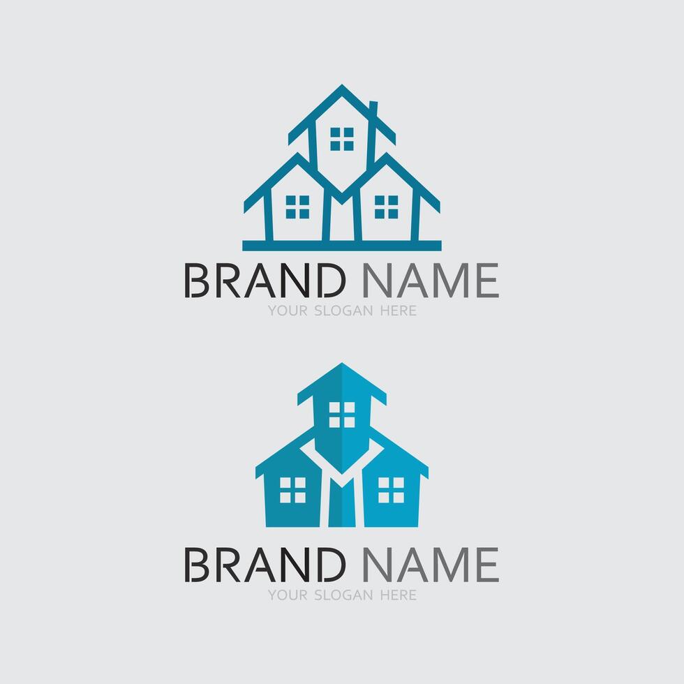 Home logo icon illustration design template.Home and house logo design , logo , architecture and building, design property , stay at home estate Business logo. vector