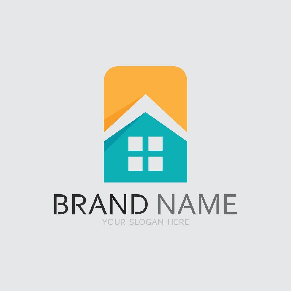 Home logo icon illustration design template.Home and house logo design , logo , architecture and building, design property , stay at home estate Business logo. vector
