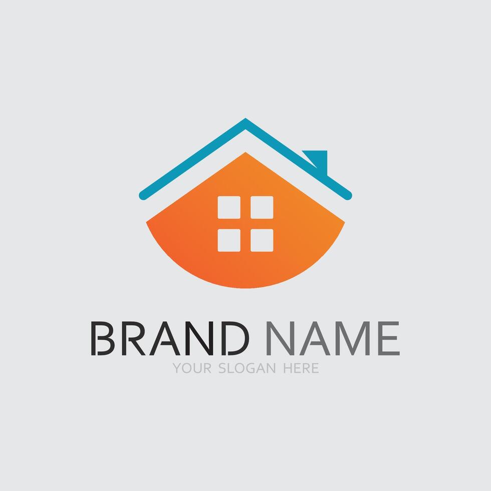 Home logo icon illustration design template.Home and house logo design , logo , architecture and building, design property , stay at home estate Business logo. vector