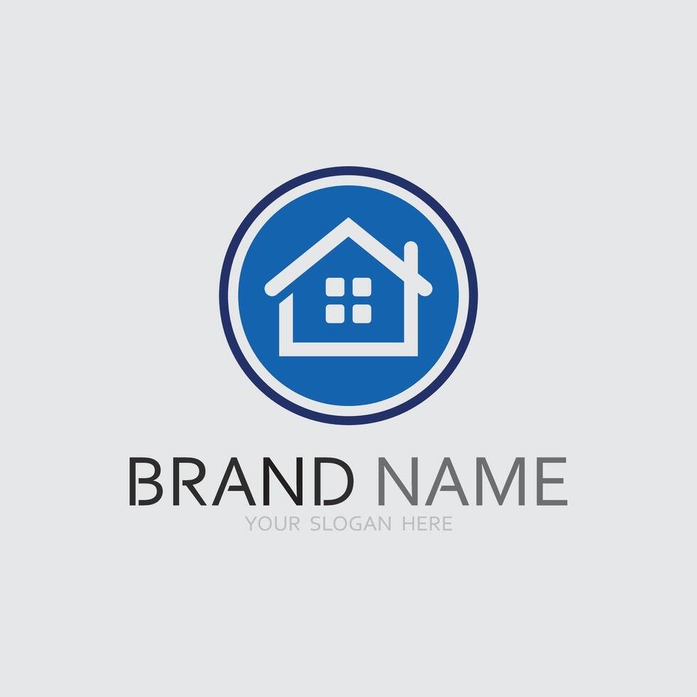 Home logo icon illustration design template.Home and house logo design , logo , architecture and building, design property , stay at home estate Business logo. vector