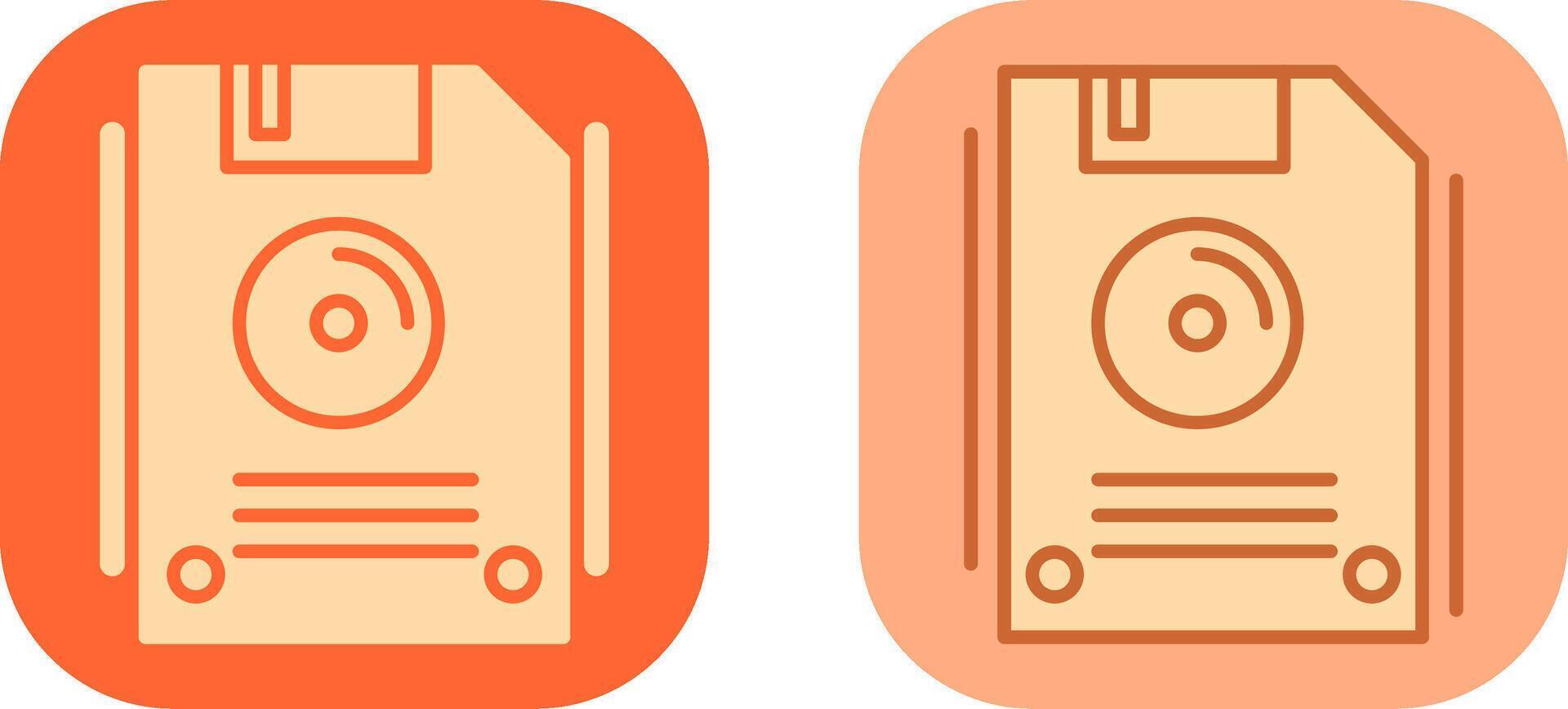 Floppy Disk Icon vector