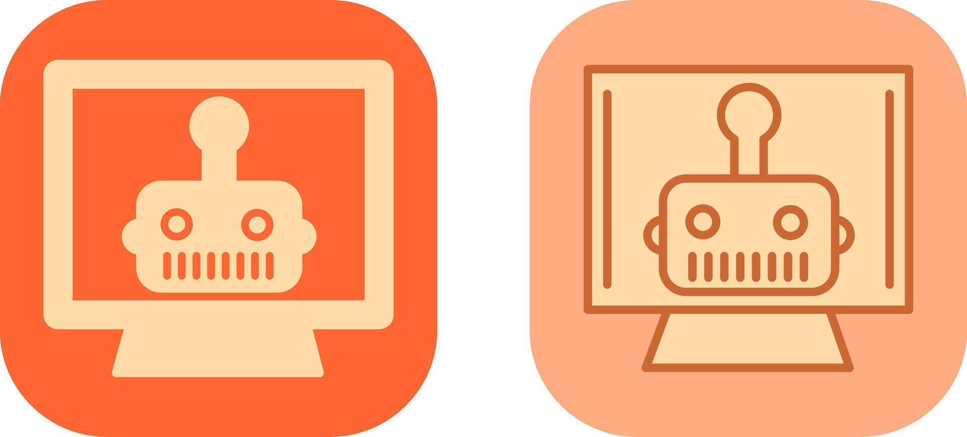 Artificial Bot Icon vector