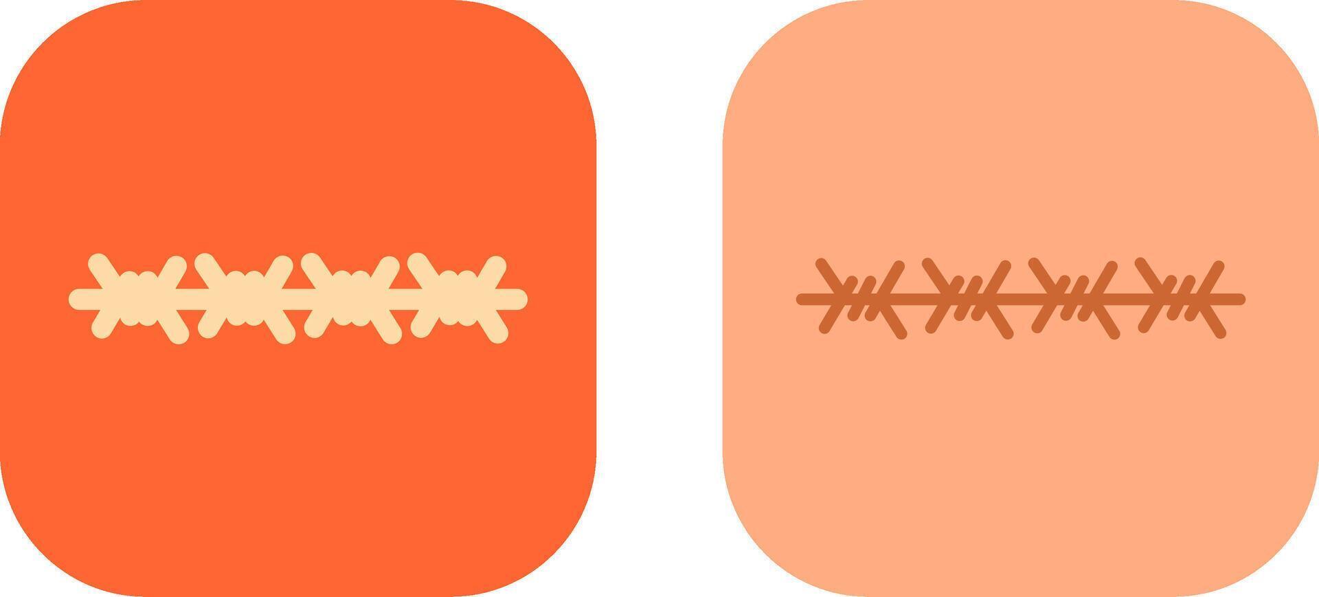 Pointed Wire Icon vector