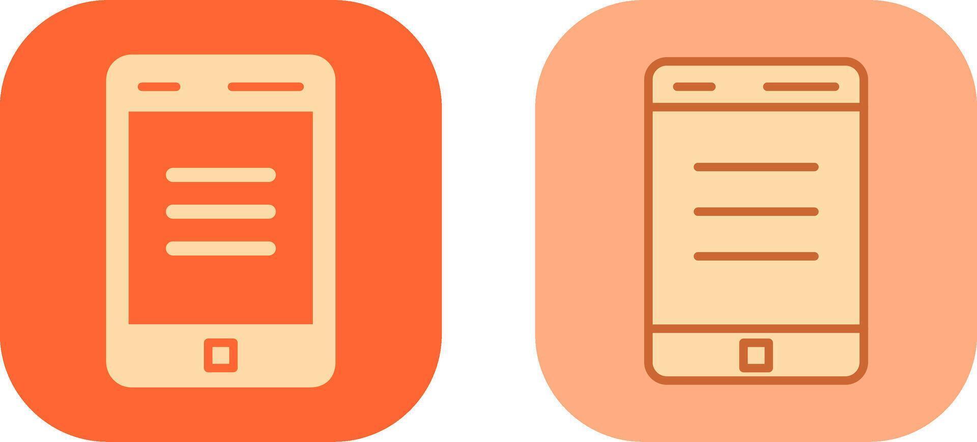 Cell Phone Icon vector