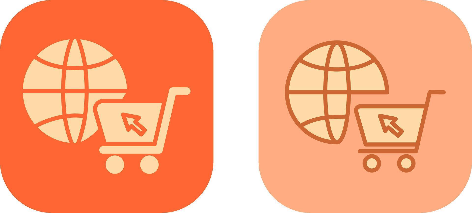 E commerce Online Store Icon vector