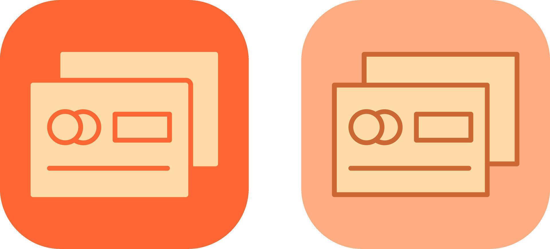 ATM Card Icon vector