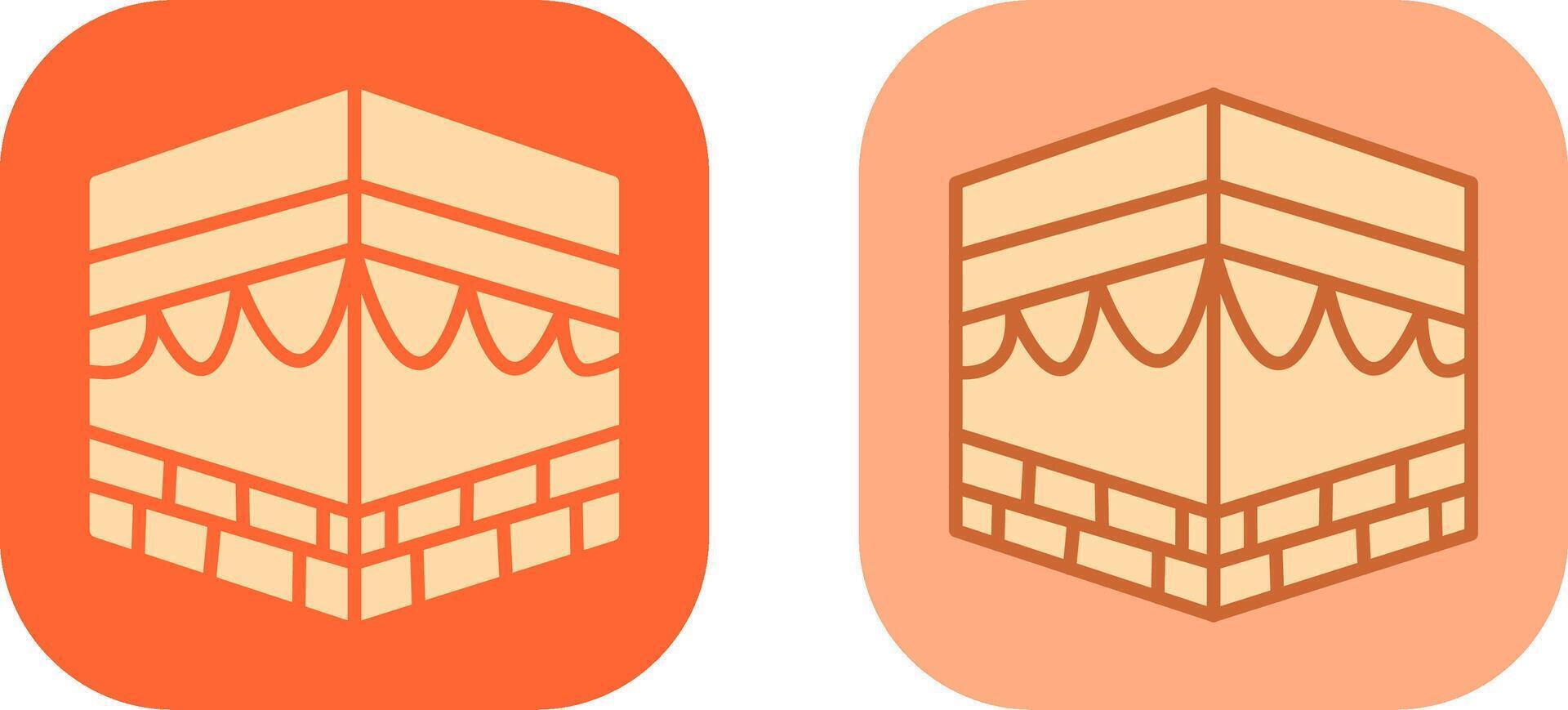 Khana Kaaba Icon vector
