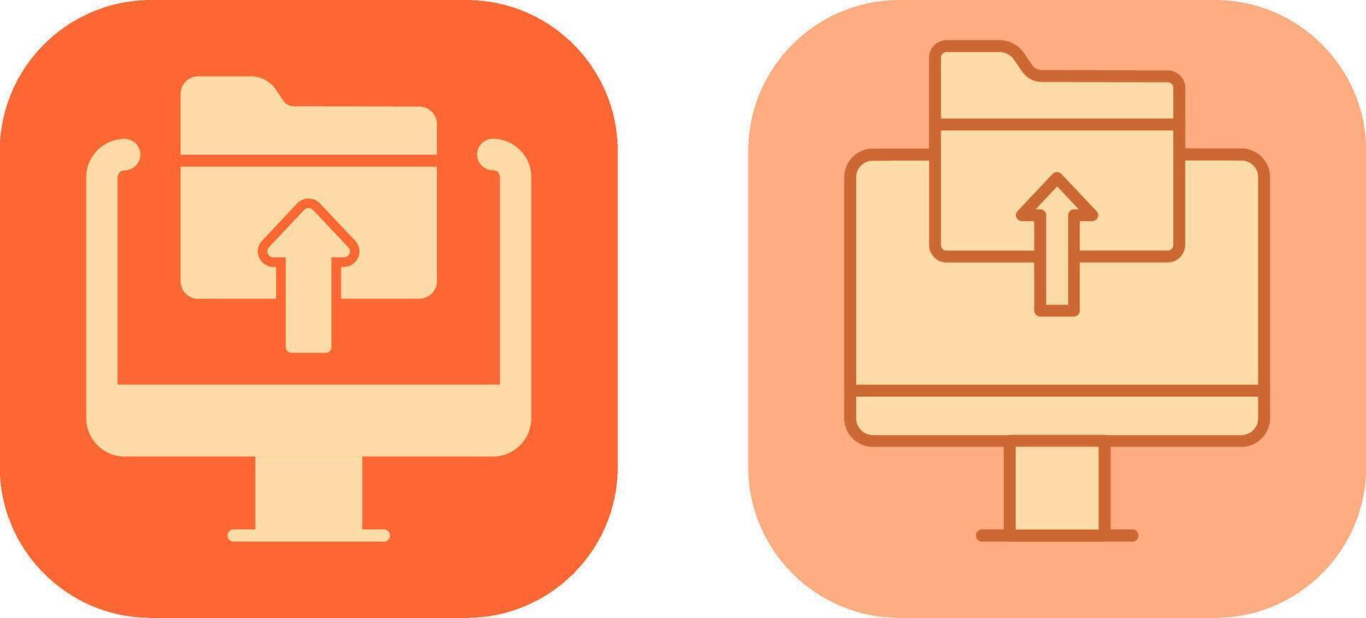 File Upload Icon vector