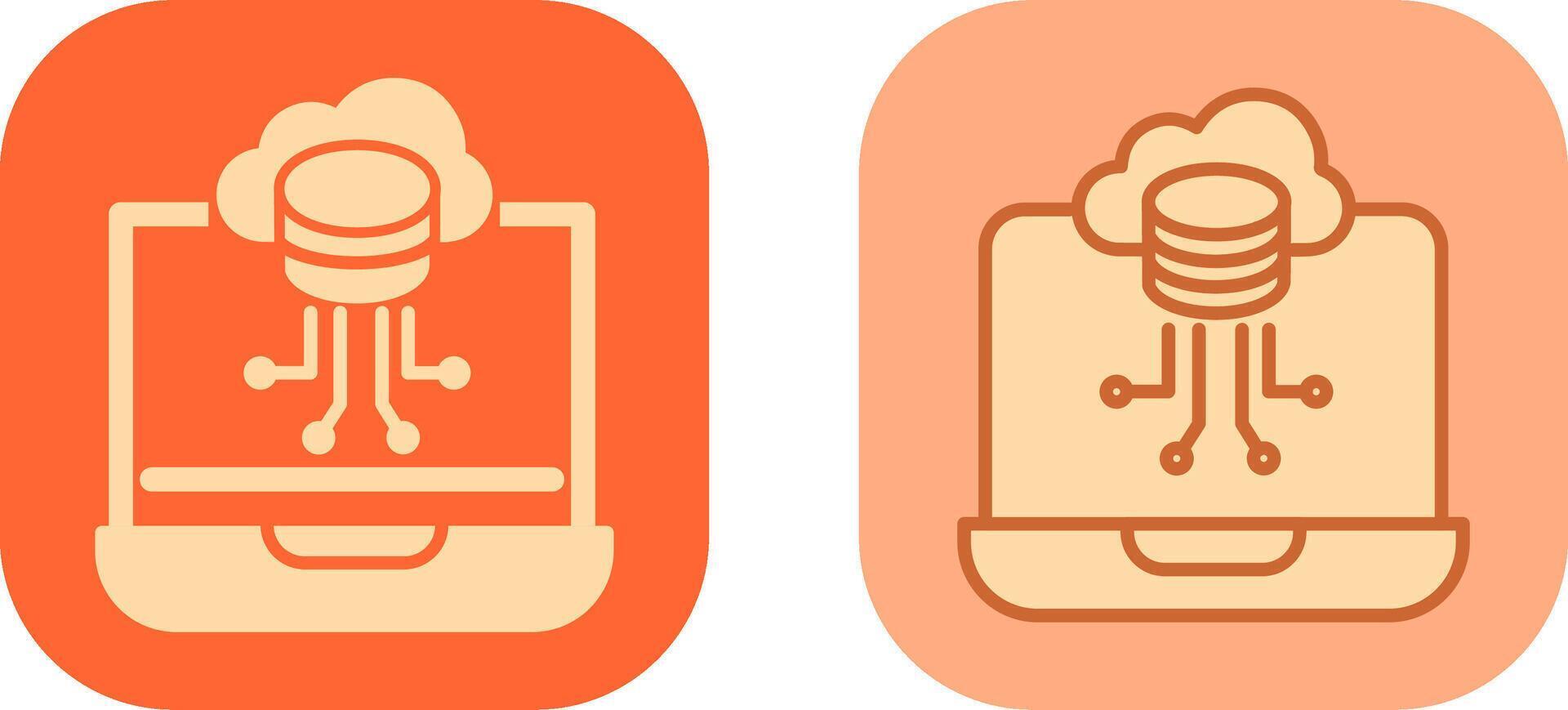 Data Storage Icon vector