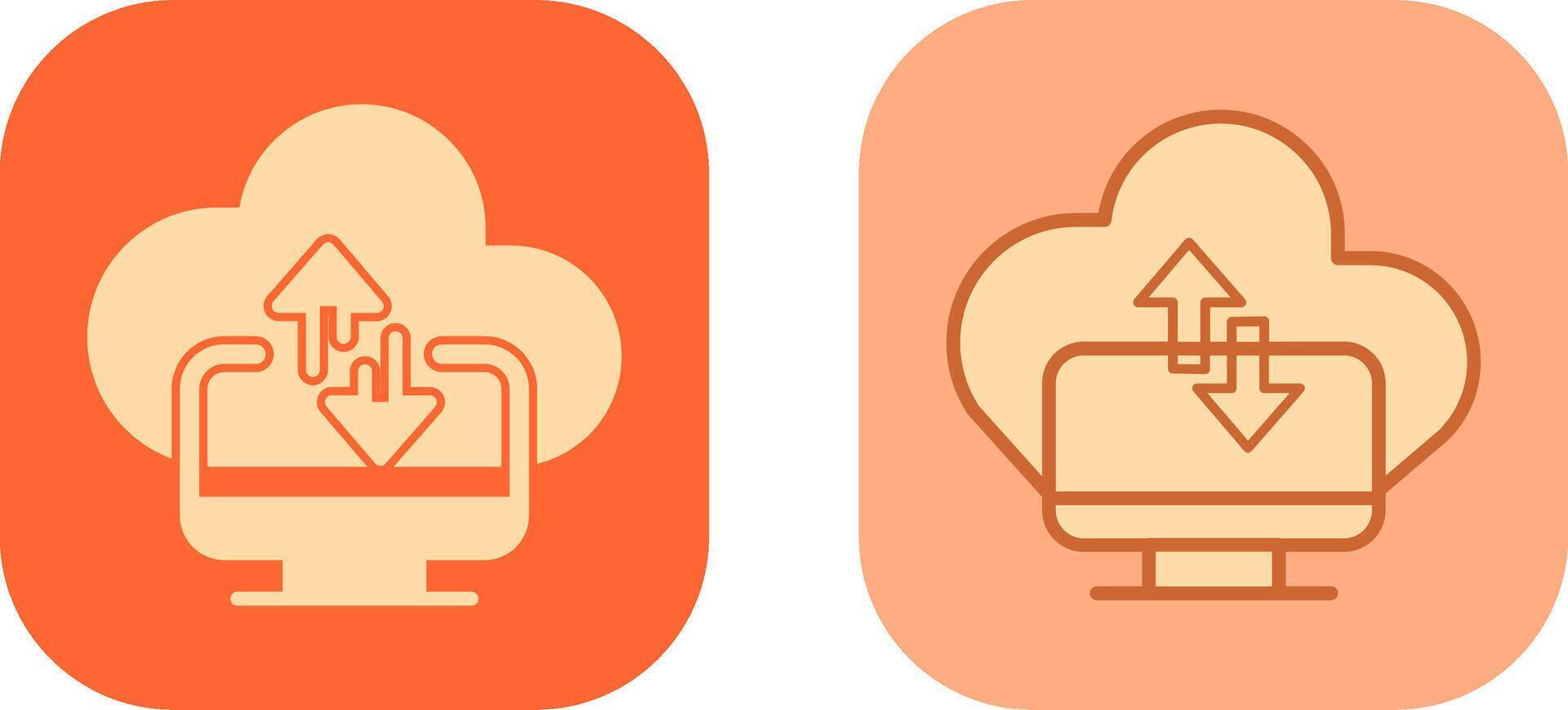 Data Transfer Icon vector