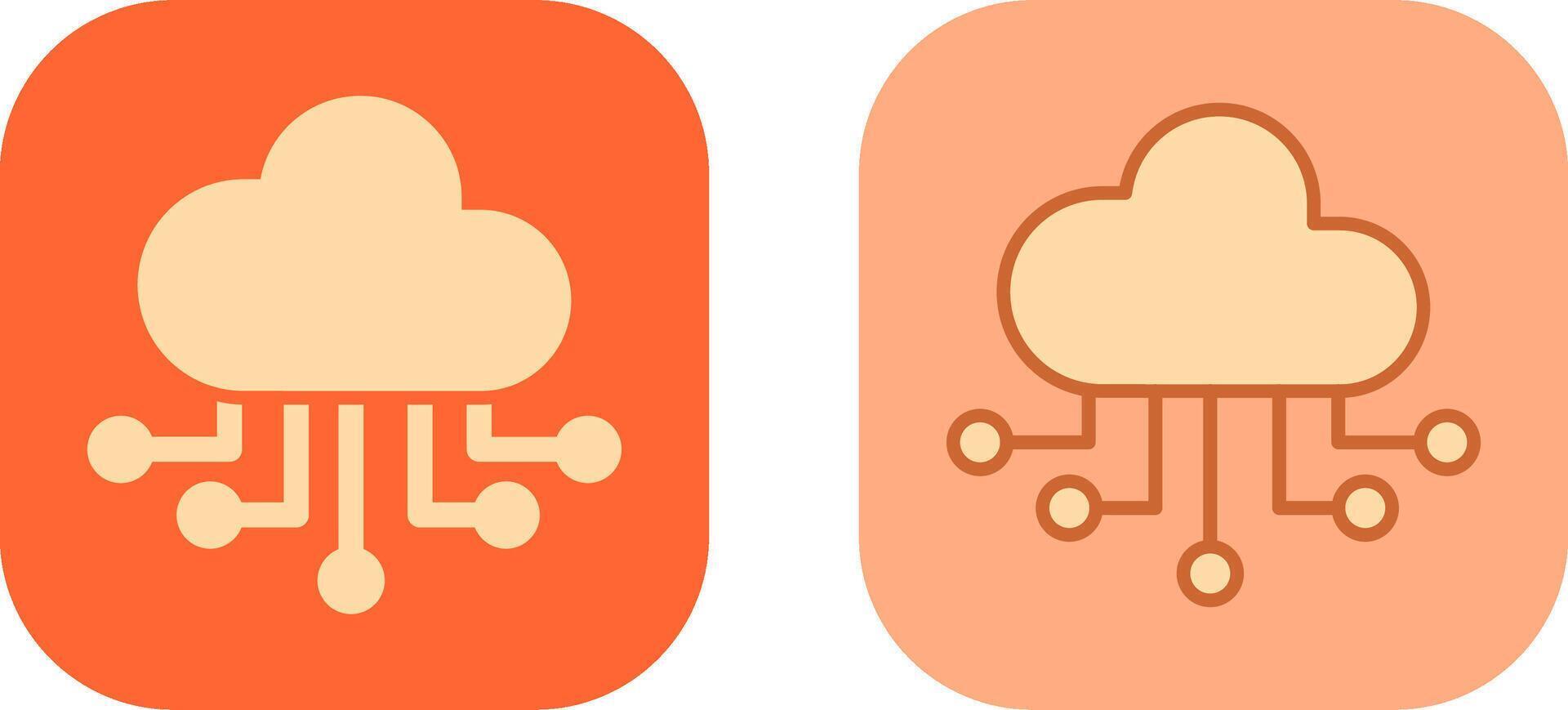 Cloud Computing Icon vector