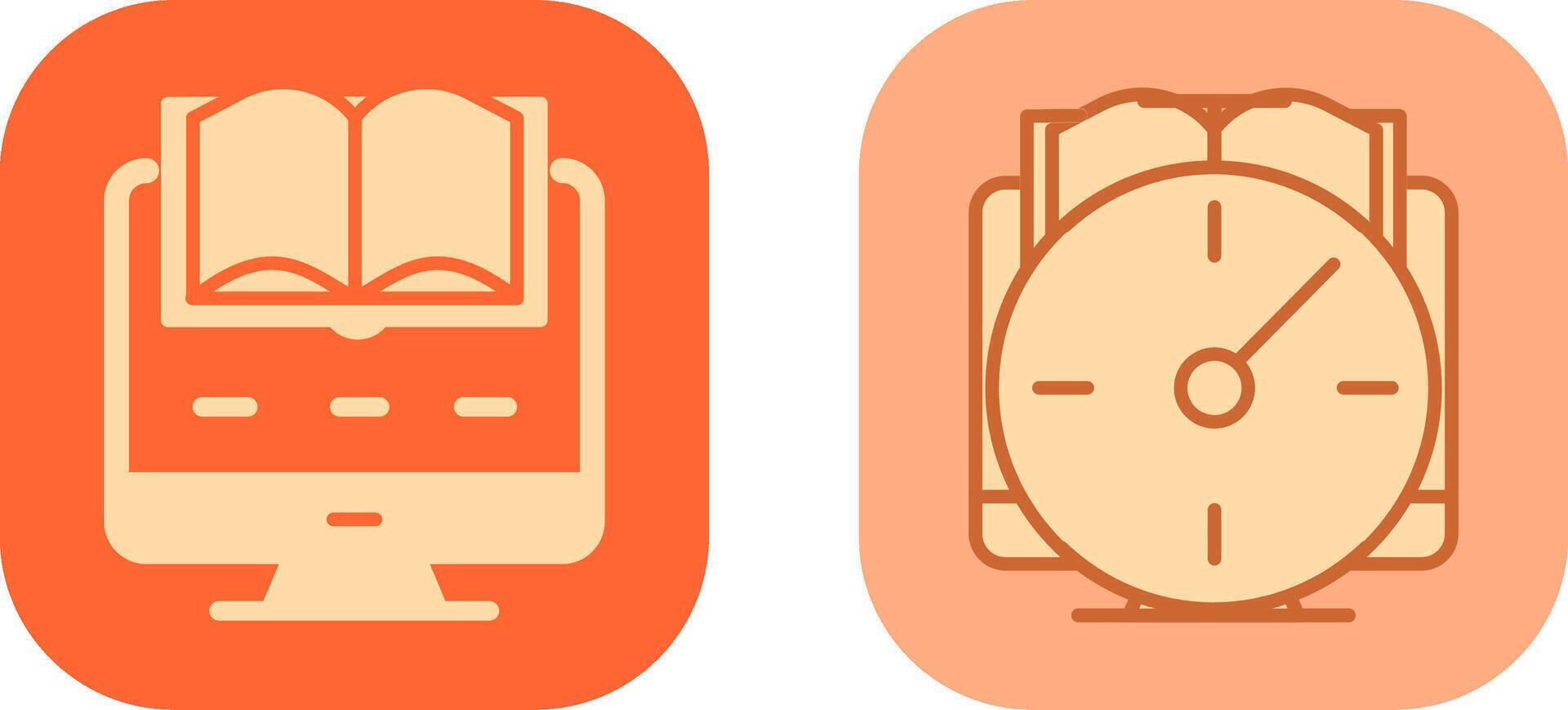Digital Learning Icon vector