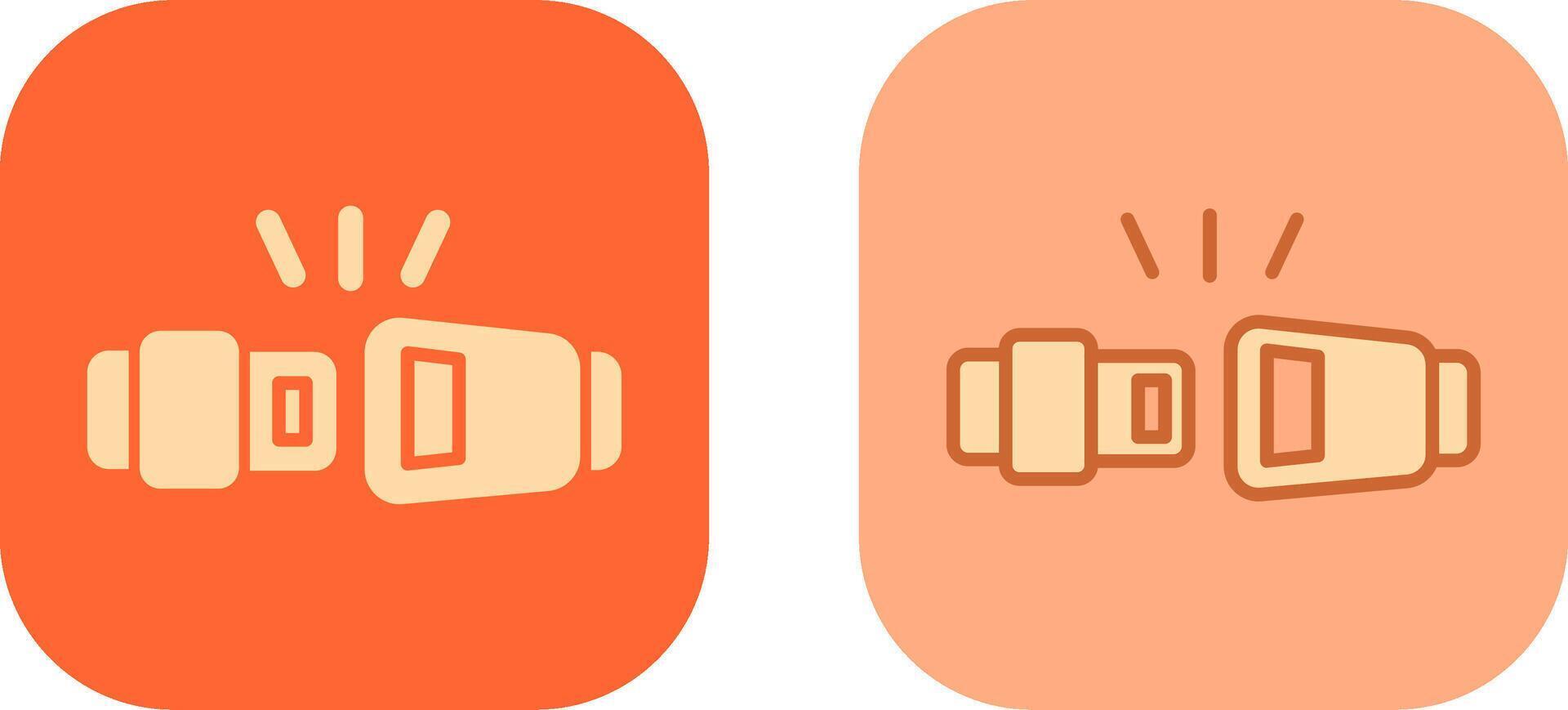Seat Belt Icon vector