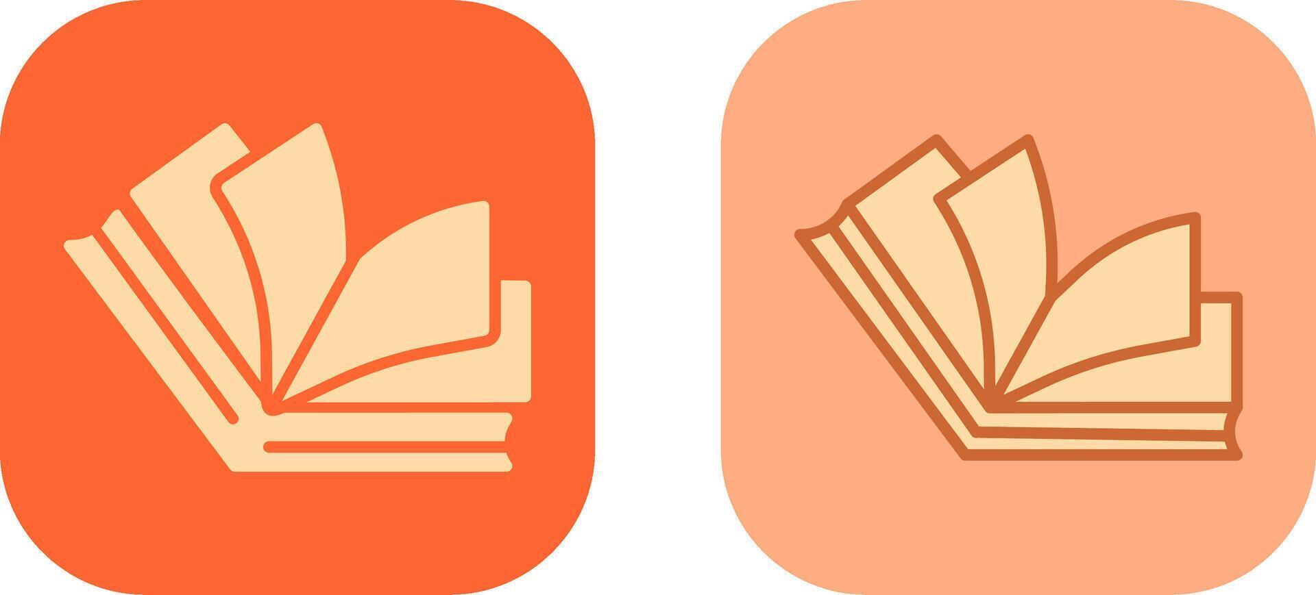 Open Book Icon vector