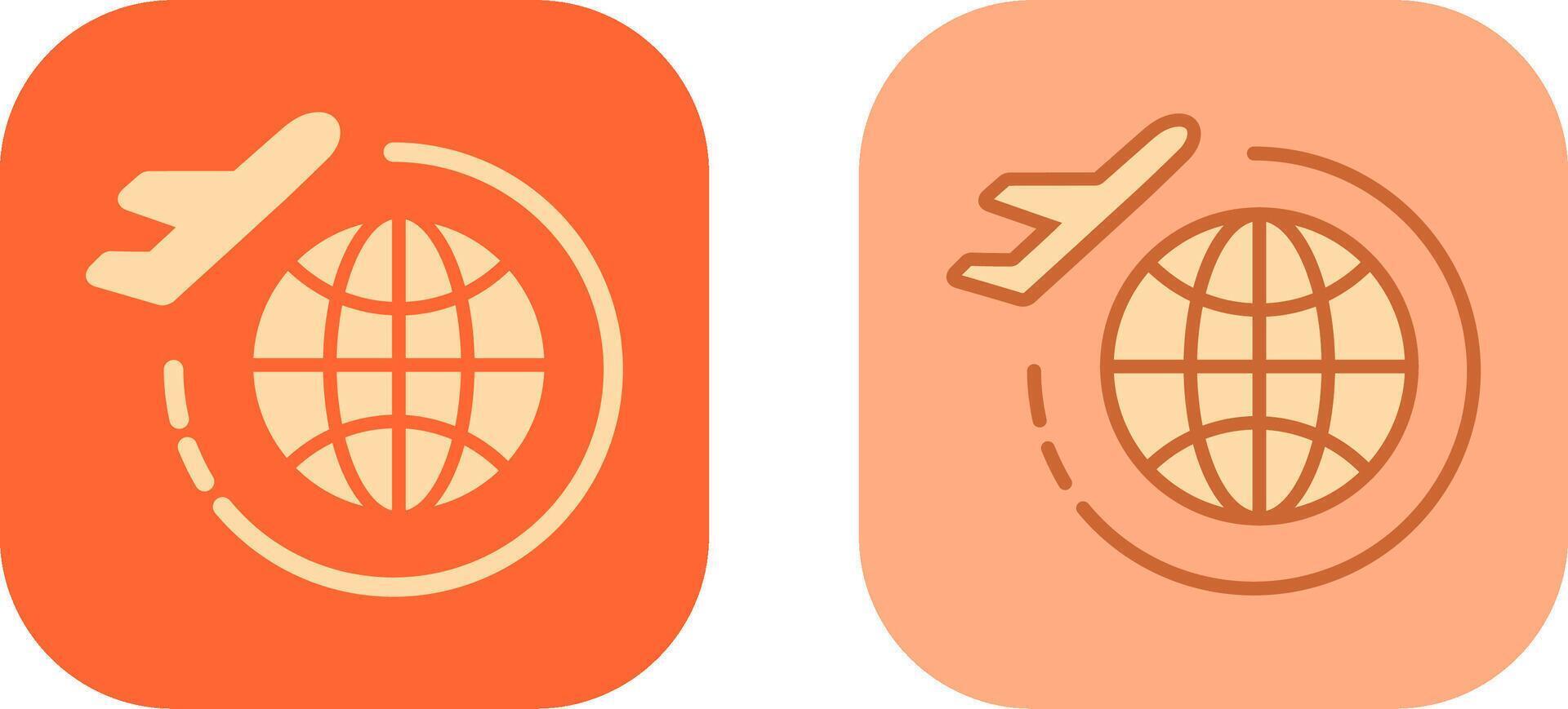 World Tour Icon vector