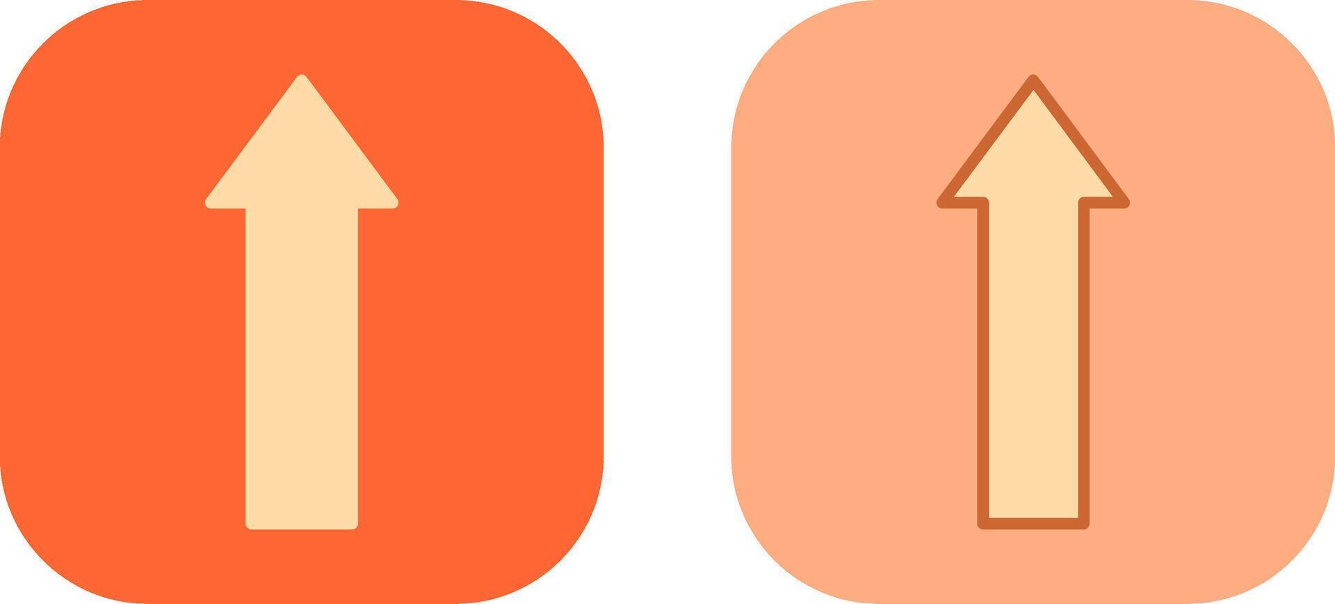 Arrow Up Icon vector