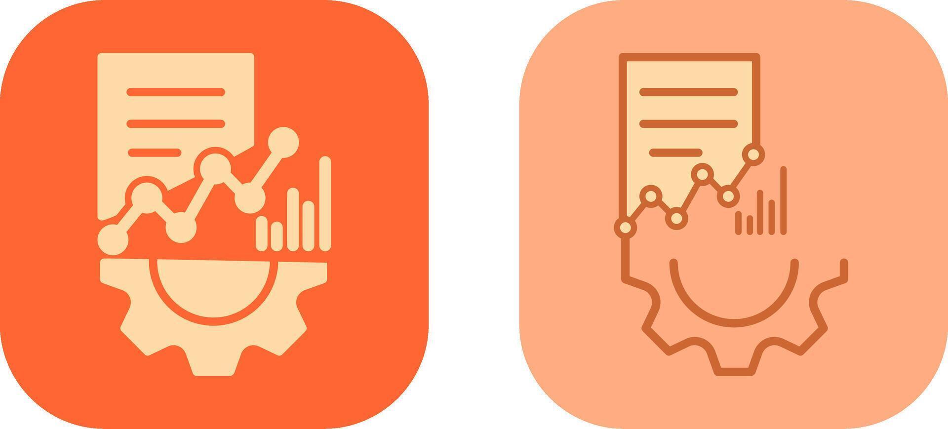 Manage Data Icon vector