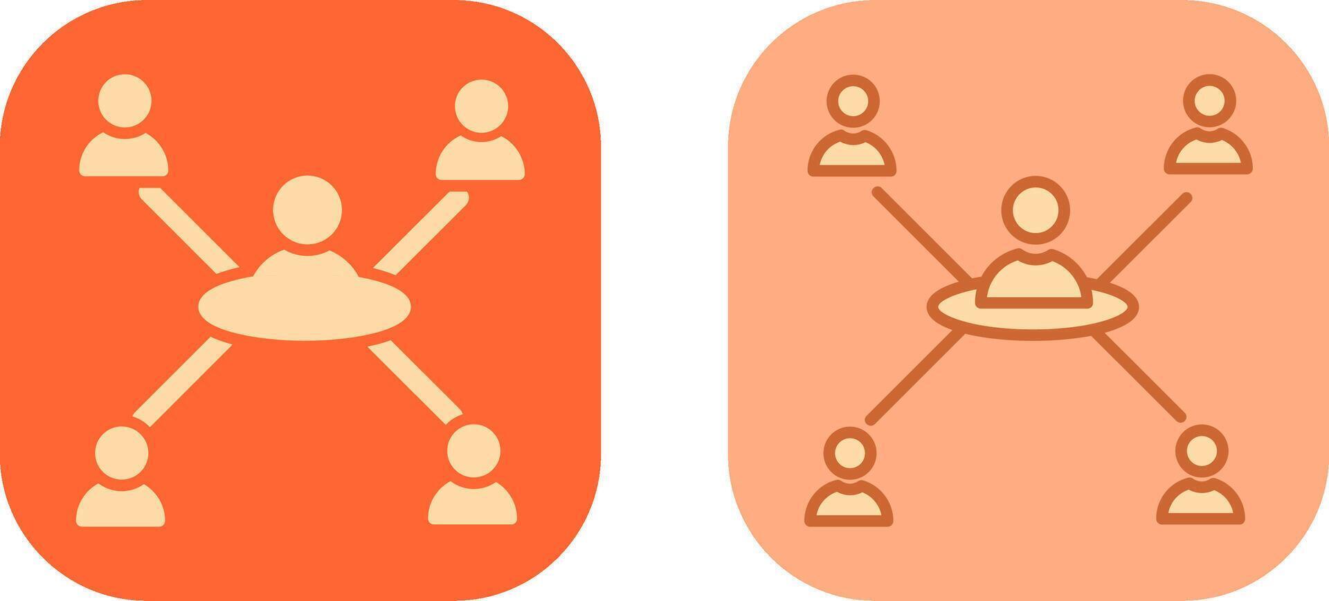 Team Work Icon vector