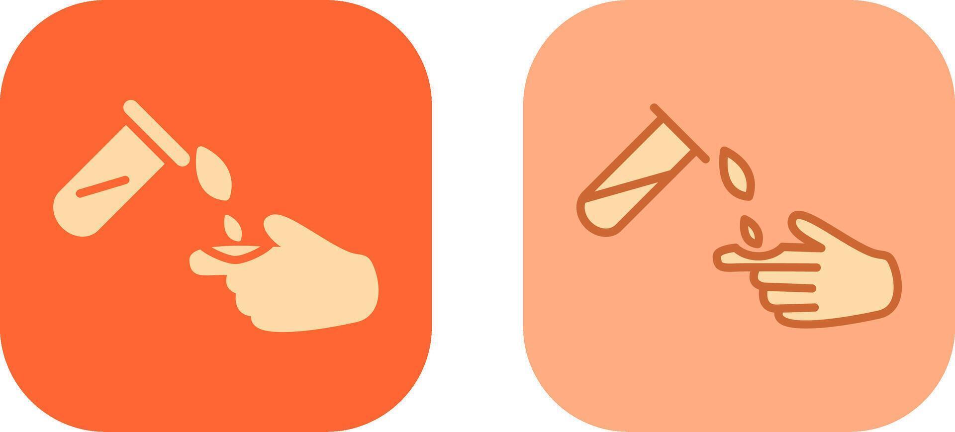Corrosive Hazard Icon vector