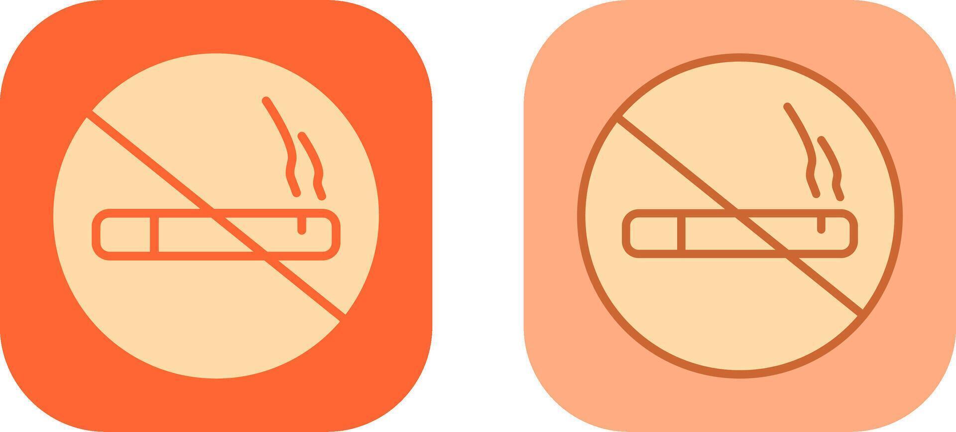 No Smoking Icon vector