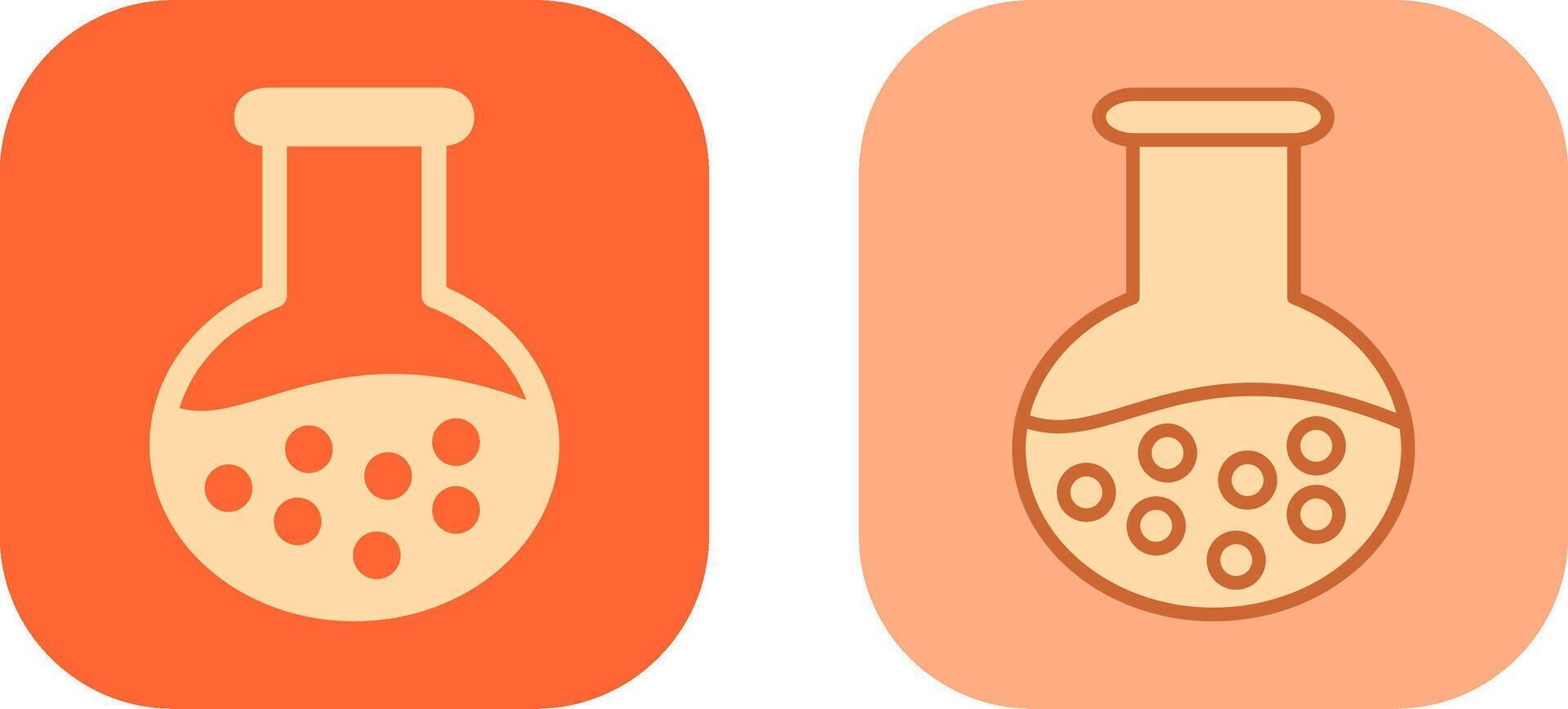Acidic Liquid Icon vector