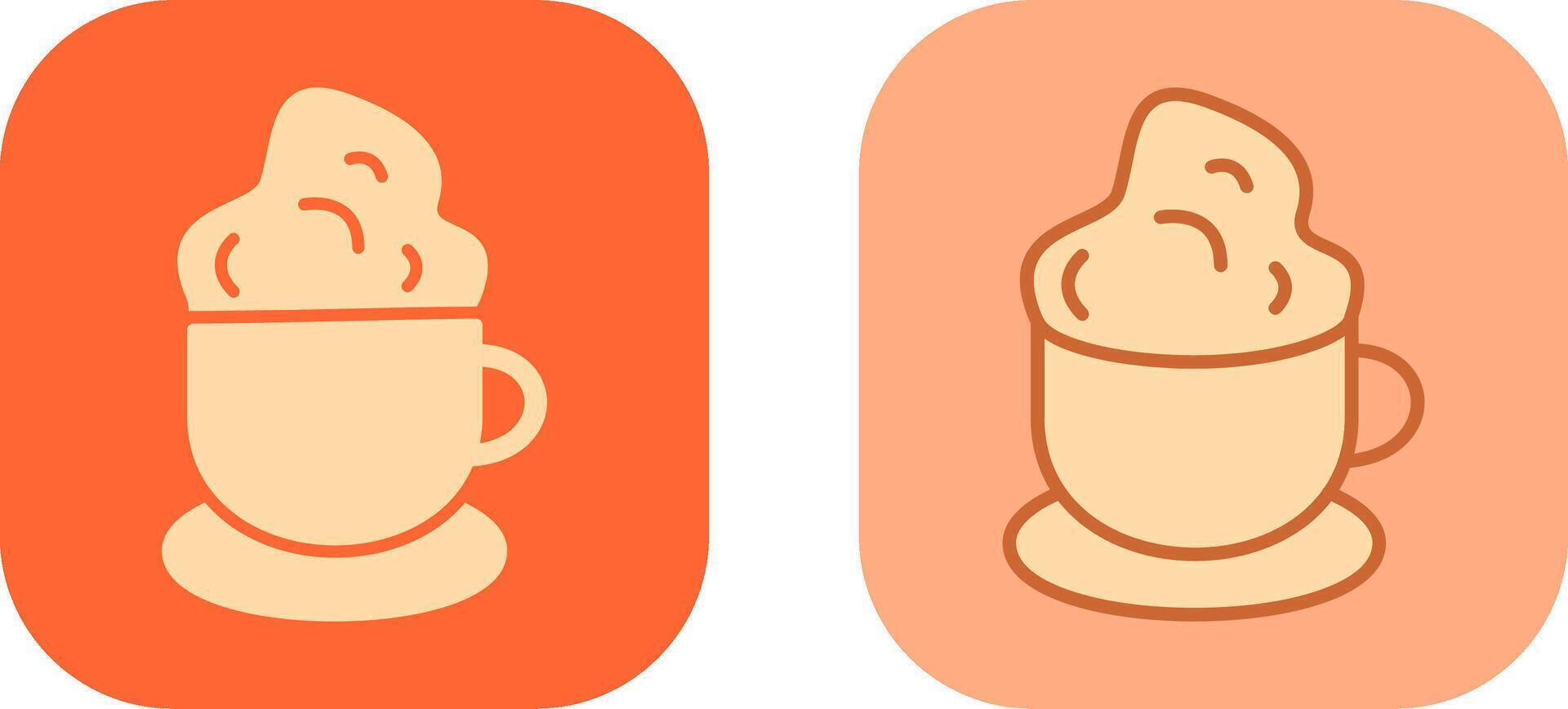 Creamy Coffee Icon vector