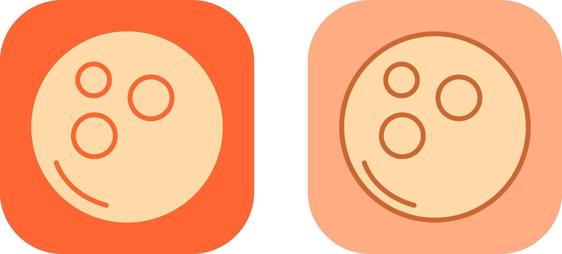Bowling Ball Icon vector