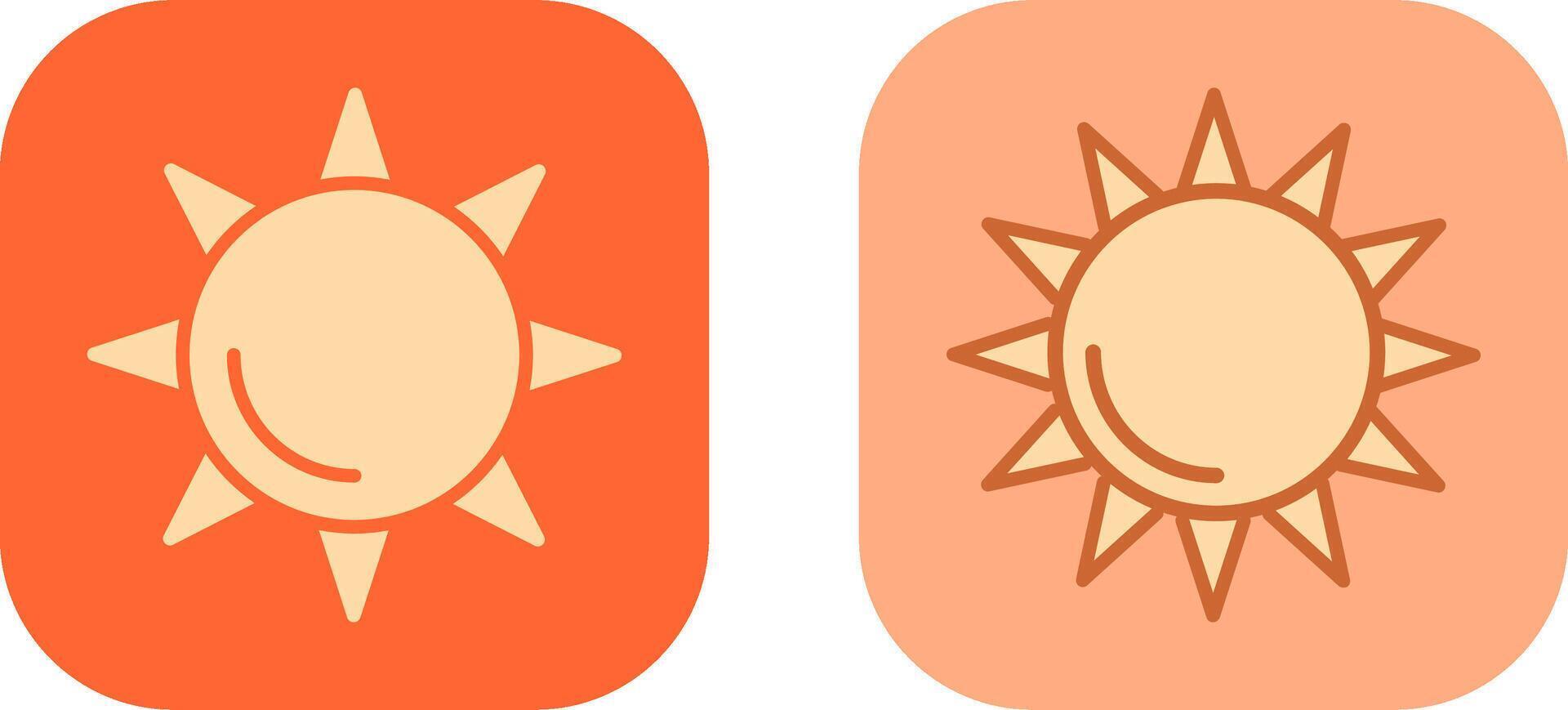 Sun I Icon vector