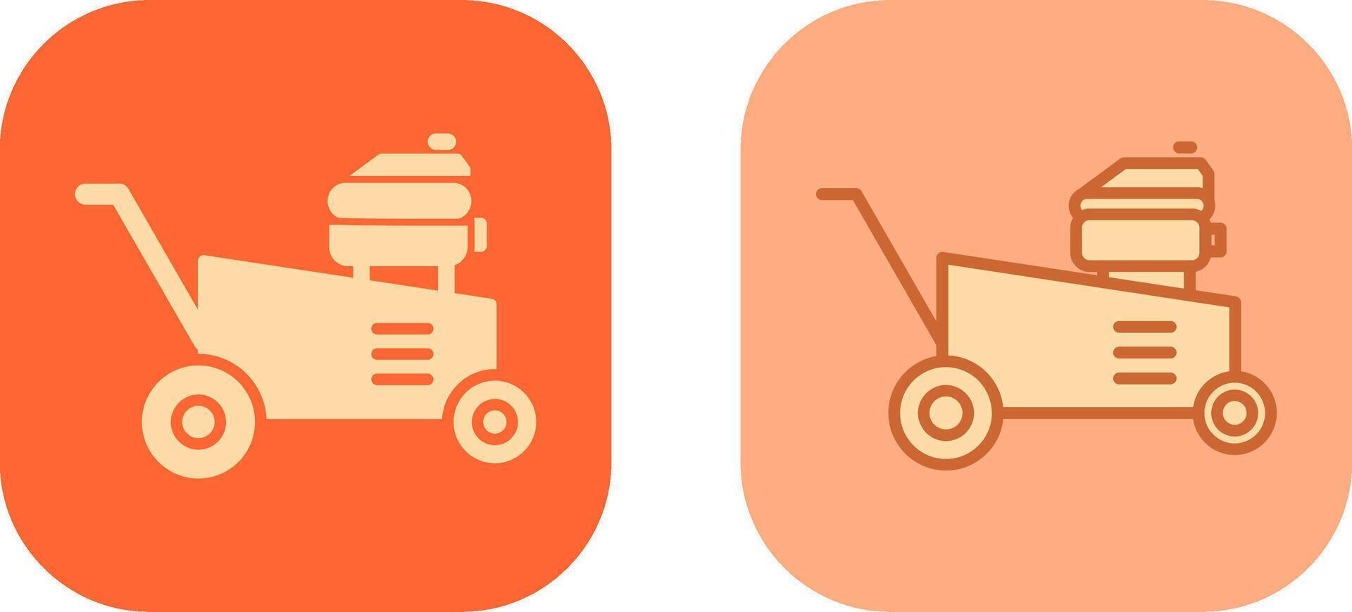 Lawn Mower Icon vector