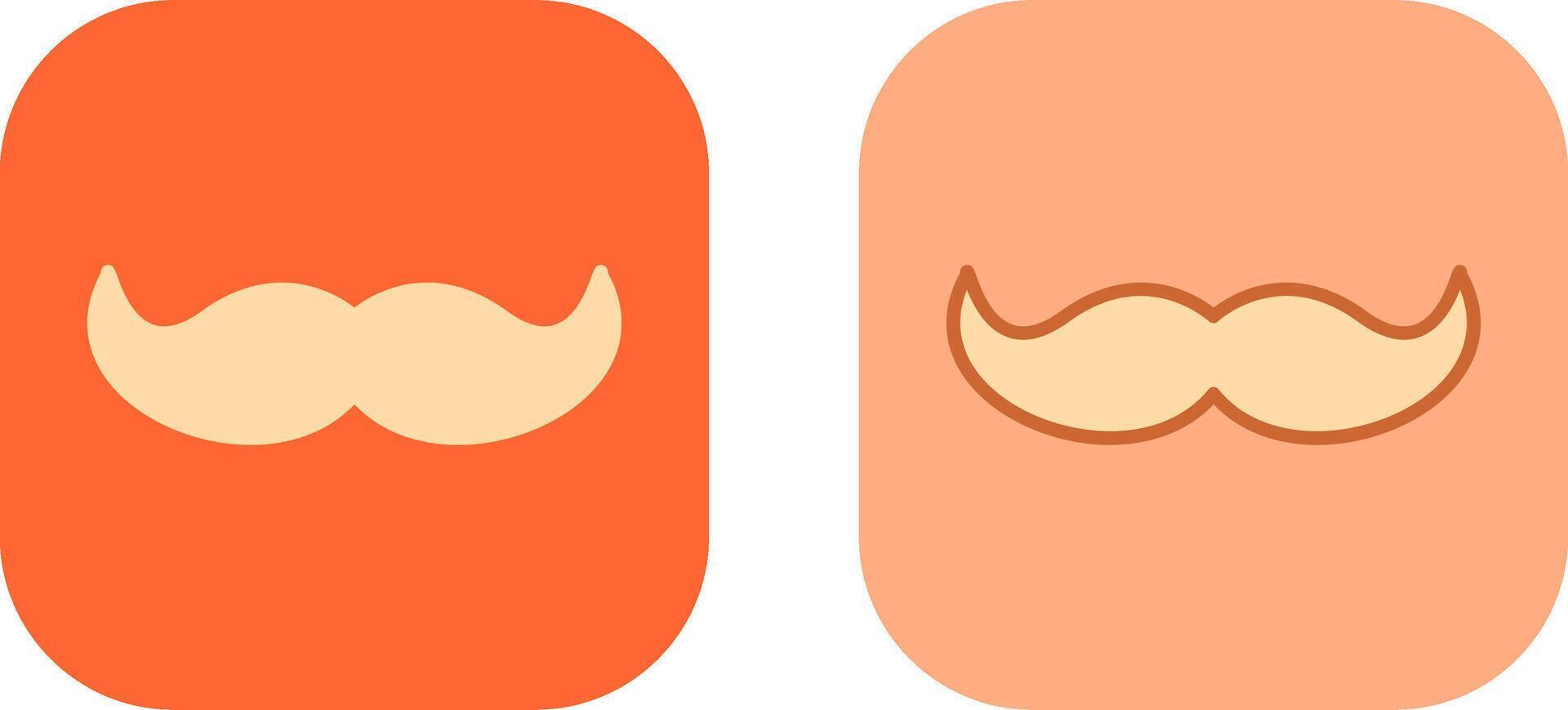 Moustache II Icon vector