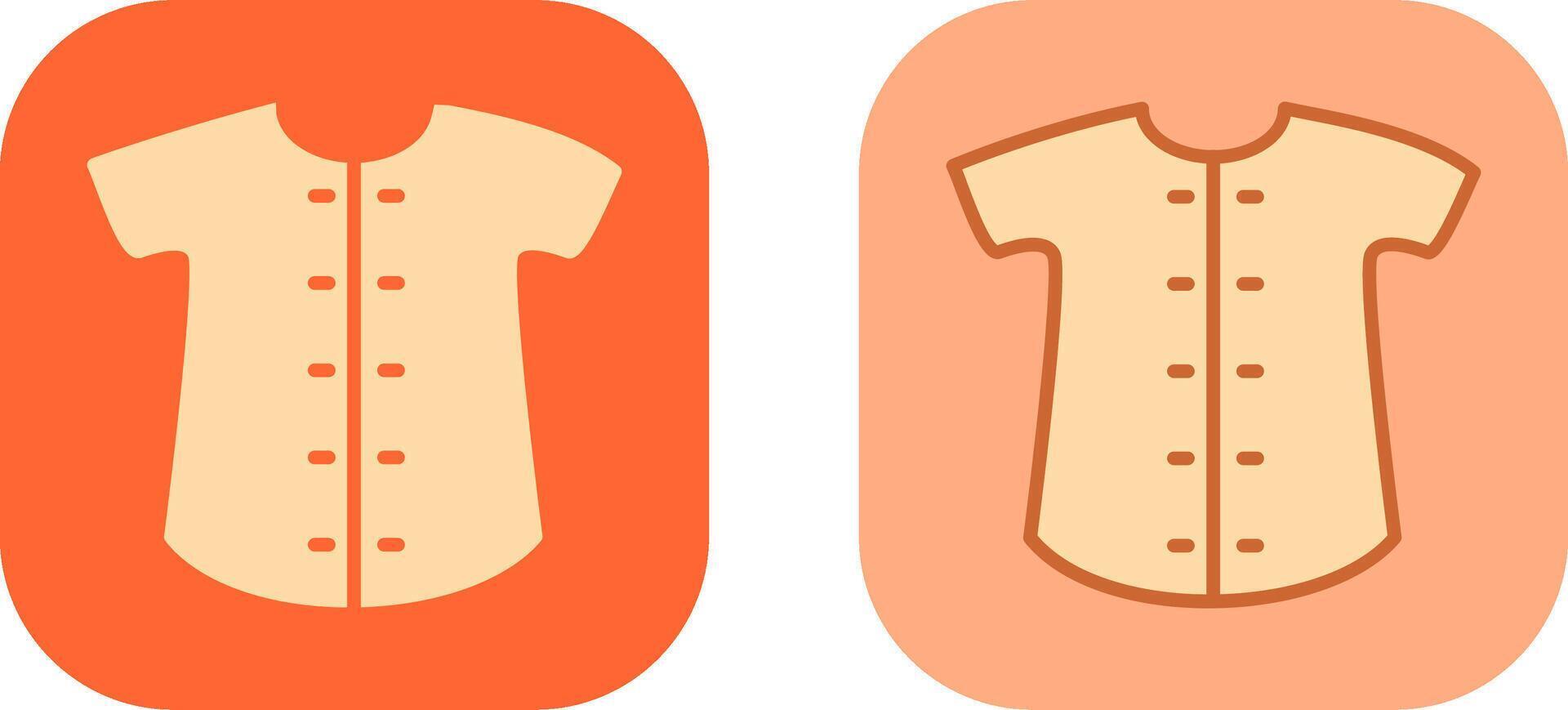 Check Shirt Icon vector