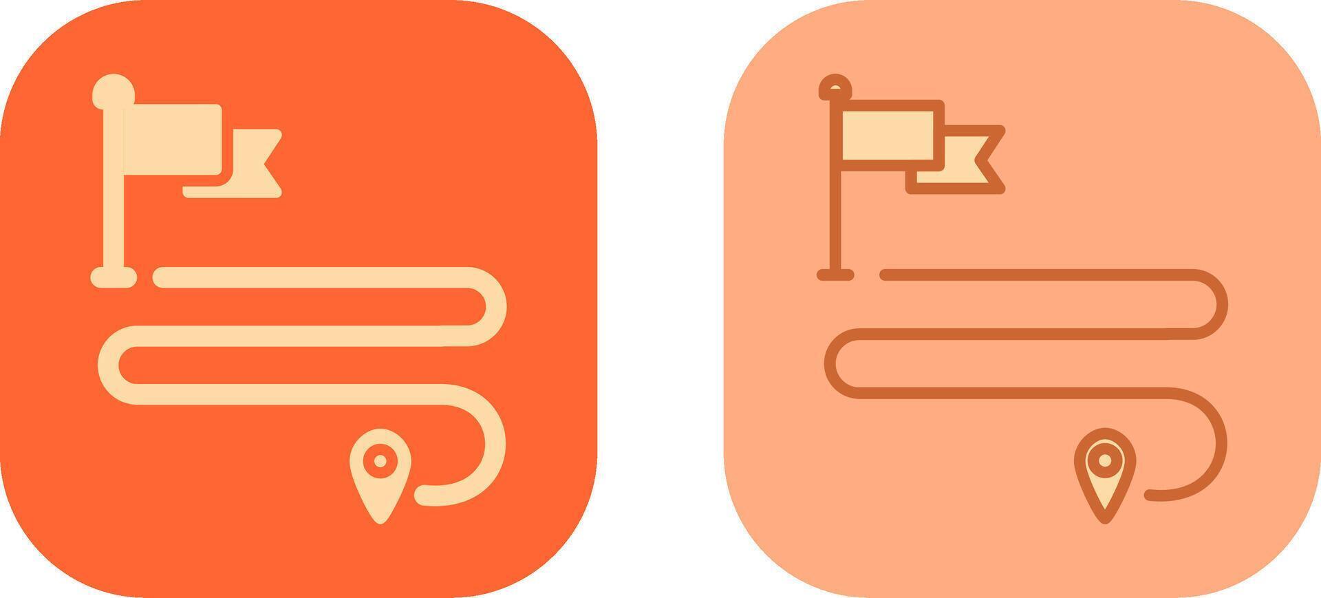 Route III Icon vector
