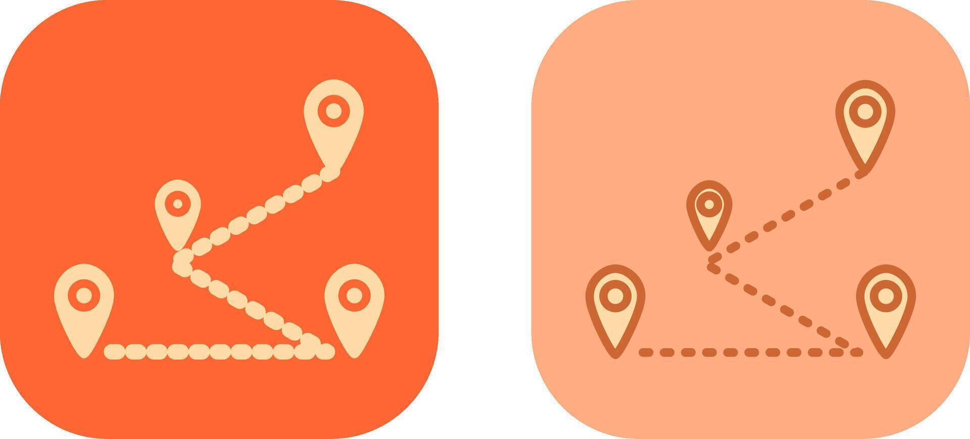 Route I Icon vector