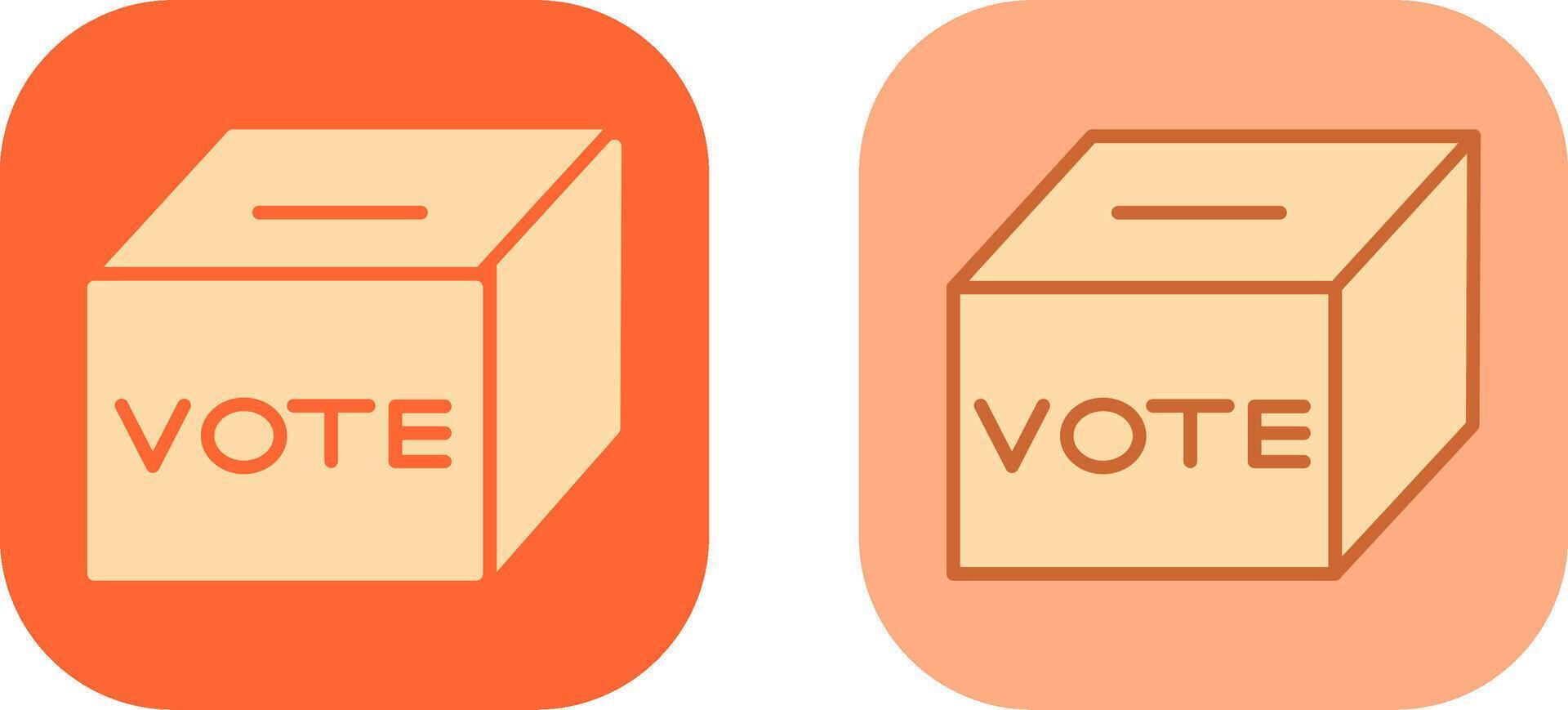 Ballot Box Icon vector
