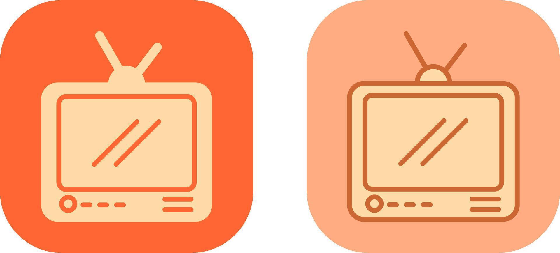 Television Broadcast Icon vector